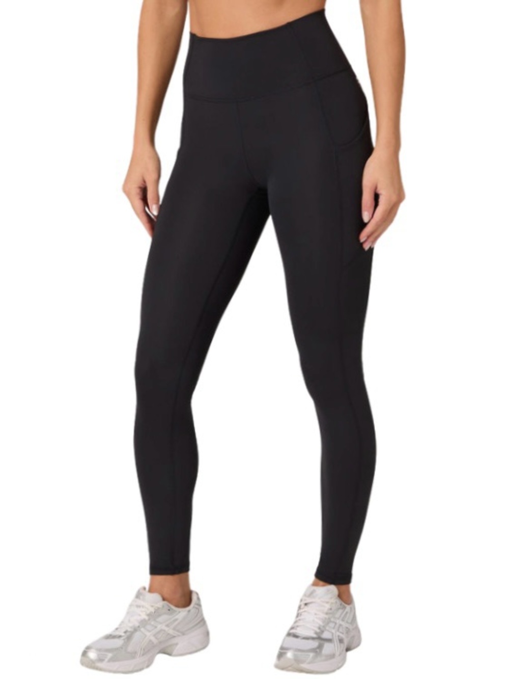 Fabletics L Black Oasis PureLuxe High Waisted Legging